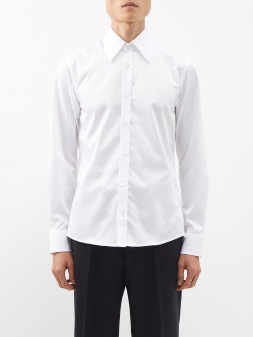 Ben Cobb X Tiger Of Sweden - Frau Cotton-sateen Shirt - Mens - Cream