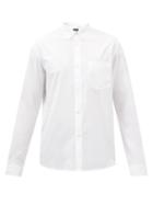 A.p.c. - Richie Logo-embroidered Cotton-poplin Shirt - Mens - White