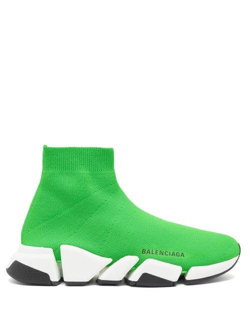 Matchesfashion.com Balenciaga - Speed 2.0 Trainers - Womens - Green