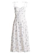 Rebecca Taylor Francine Floral-print Cotton Dress