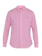 Matchesfashion.com Polo Ralph Lauren - Slim Fit Gingham Cotton Shirt - Mens - Pink Multi