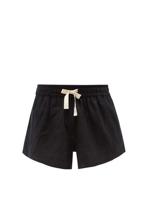 Mens Rtw Marrakshi Life - Cotton Shorts - Mens - Black