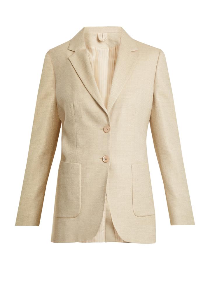 Max Mara Two-button Patch-pocket Suit Jacket