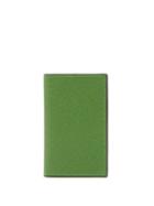 Matchesfashion.com Valextra - Compact Bi-fold Grained Leather Wallet - Womens - Green
