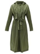 Matchesfashion.com Herno - Globe Recycled-nylon Parka - Womens - Khaki