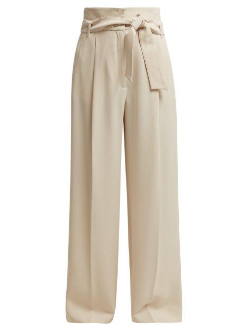 Matchesfashion.com Weekend Max Mara - Voto Trousers - Womens - Ivory