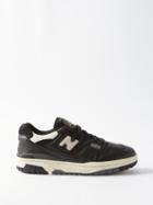New Balance - 550 Leather Trainers - Mens - Black White