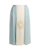 Chufy Argentinian Flag-embroidered Skirt