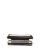 Matchesfashion.com Anya Hindmarch - In-flight Leather And Tpu Wash Bag - Womens - Black