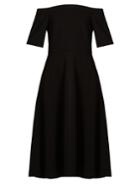 Tibi Off-the-shoulder Stretch-crepe Dress
