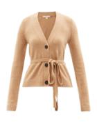 Brock Collection - Samira Belted Cashmere Cardigan - Womens - Camel