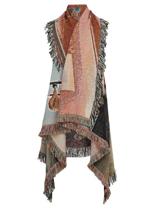 Matchesfashion.com Bless - X Bjarne Melgaard Wool Blend Cardigan - Mens - Multi
