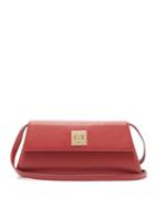 Matchesfashion.com Sparrows Weave - The Clutch Leather Cross-body Bag - Womens - Red