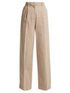 The Row Elin Cotton-denim Trousers