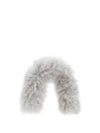 Valextra Iside Mongolian-fur Bag Strap Cover