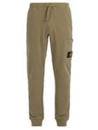 Matchesfashion.com Stone Island - Cotton Jersey Track Pants - Mens - Khaki