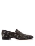 Christian Louboutin Dandelion Camouflage Spike Loafers