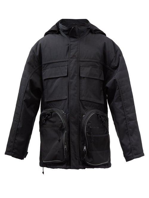 Balenciaga - Transformer Padded Nylon-canvas Parka - Mens - Black