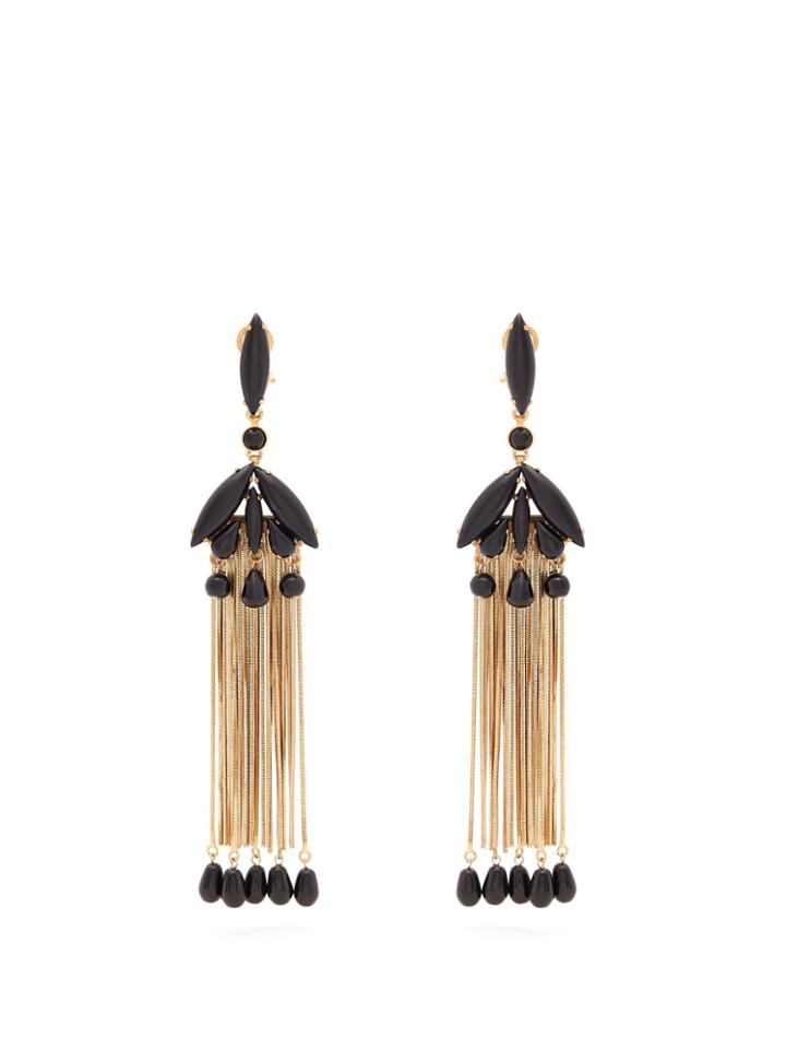Etro Beaded Tassel Earrings