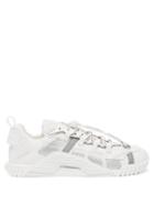 Matchesfashion.com Dolce & Gabbana - Leather And Neoprene Trainers - Mens - White