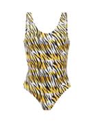 Matchesfashion.com Reina Olga - For A Rainy Day Scoop-back Leopard-print Swimsuit - Womens - White Print