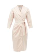 Matchesfashion.com Max Mara - Calia Shirt Dress - Womens - Light Pink