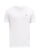 Matchesfashion.com Neil Barrett - Lightning-bolt Plaque Cotton Jersey T-shirt - Mens - White