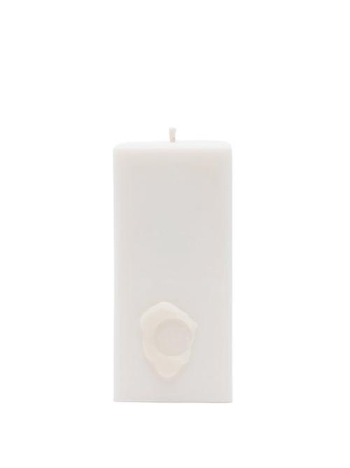 Matchesfashion.com Albus Lumen - Bougie Geranium Scented Palm Wax Candle - Womens - White