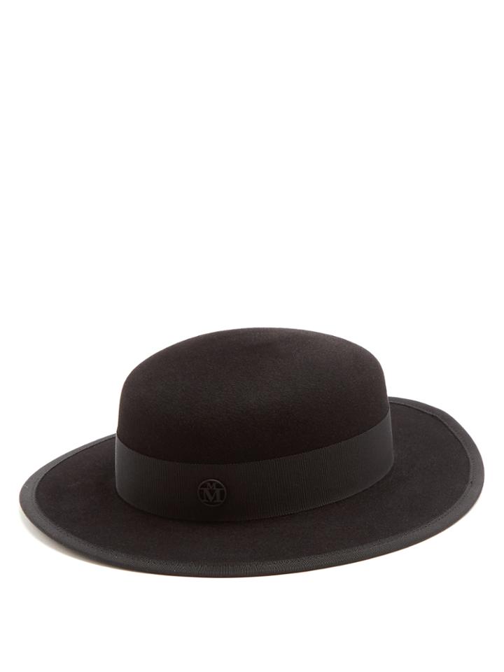 Maison Michel Rod Rabbit-fur Felt Hat