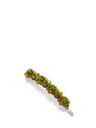 Matchesfashion.com Simone Rocha - Floral Crystal Hair Slide - Womens - Khaki