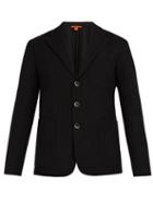 Matchesfashion.com Barena Venezia - Torceo Virgin Wool Blend Blazer - Mens - Black