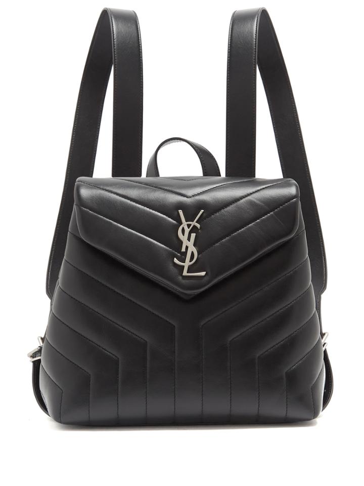 Saint Laurent Loulou Quilted-leather Backpack