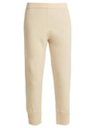 Matchesfashion.com Allude - Straight Leg Cashmere Track Pants - Womens - Beige