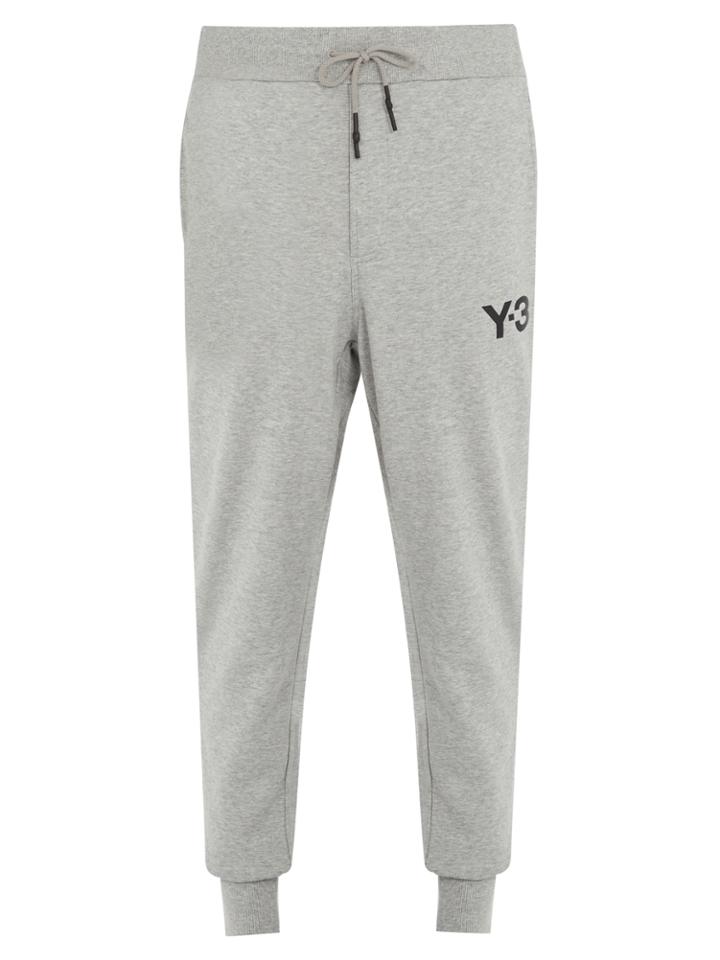 Y-3 Logo-print Cotton Track Pants