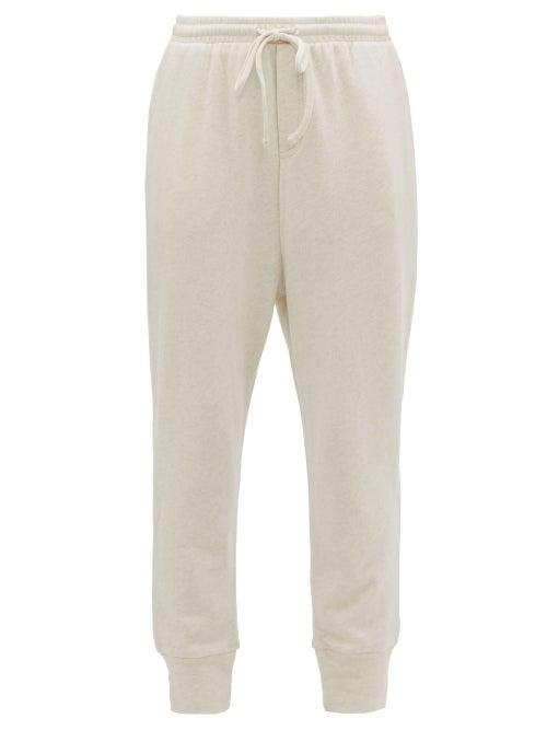 Matchesfashion.com The Upside - Leah Cotton Jersey Track Pants - Womens - Beige