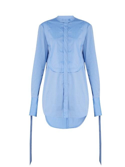 Ellery Melodrama Ruched Cotton Shirt