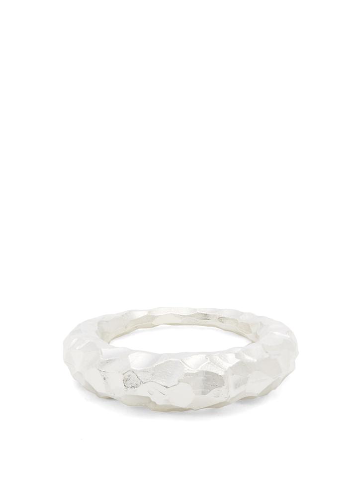 All Blues Fat Snake Sterling-silver Ring