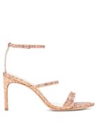 Matchesfashion.com Sophia Webster - Rosalind Metallic Leopard Print Sandals - Womens - Gold Multi