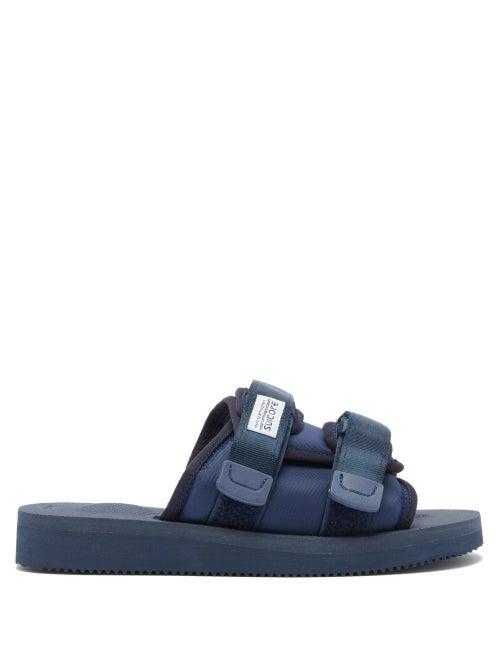 Matchesfashion.com Suicoke - Moto-cab Slides - Womens - Navy