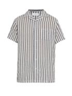 Matchesfashion.com Onia - Vacation Striped Shirt - Mens - White Multi