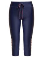 The Upside Sarafina Nyc Side-striped Performance Leggings
