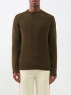 Howlin' - Barabas Crew-neck Wool Sweater - Mens - Khaki
