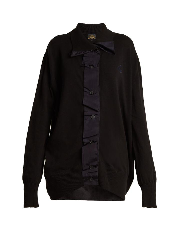 Vivienne Westwood Anglomania Cavendish Cotton-blend Cardigan