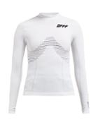 Matchesfashion.com Off-white - Offf Compression Jersey T Shirt - Womens - White Black