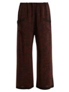 Raey Squiggle-print Silk-crepe Pyjama Trousers