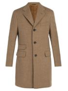 Matchesfashion.com Thom Sweeney - Single Breasted Wool Coat - Mens - Beige