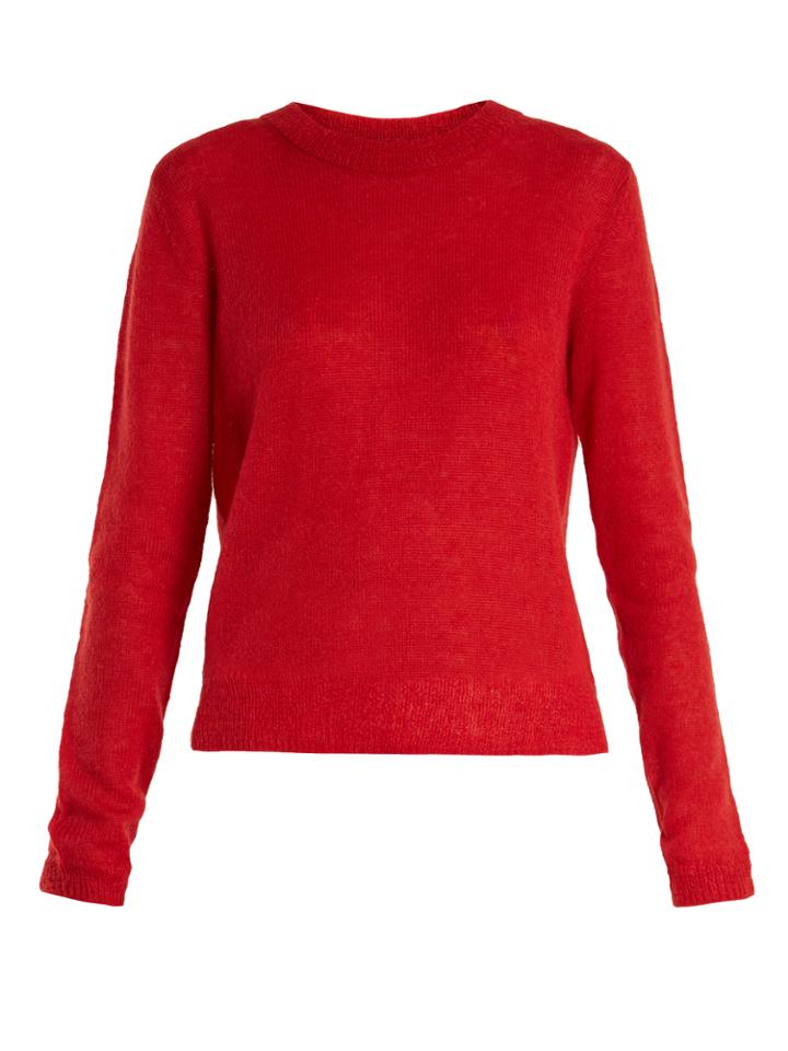 Elizabeth And James Rosalie Long-sleeved Knit Sweater