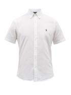 Polo Ralph Lauren - Custom Seersucker Short-sleeved Oxford Shirt - Mens - White
