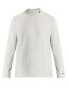 Champion X Beams High-neck Cotton-blend Sweatshirt