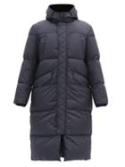 Matchesfashion.com Herno - Hooded Down-quilted Coat - Mens - Navy